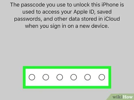 Faça login no iCloud, Etapa 9