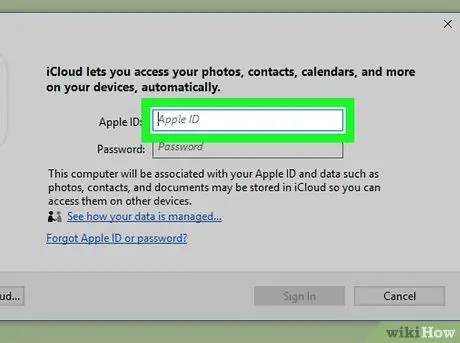 Faça login no iCloud Etapa 13