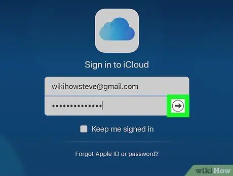 Prijavite se v iCloud Korak 29