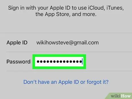 Log på iCloud Trin 7