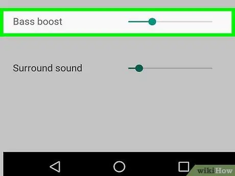 Tukar Equalizer pada Muzik Google Play pada Android Langkah 8