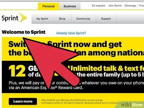 Ստուգեք բջջային հեռախոսի րոպեները (Sprint կամ Nextel) Քայլ 6