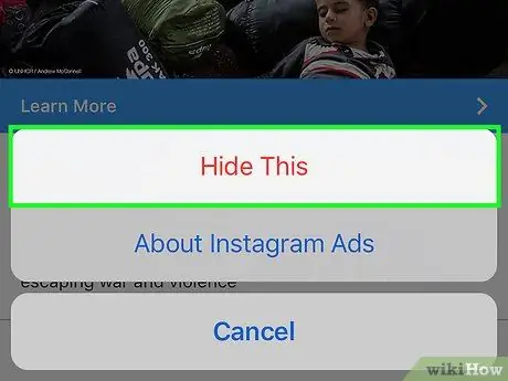 Sembunyikan Iklan di Instagram Langkah 5