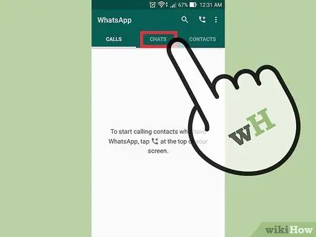 Precrtani tekst na WhatsApp -u Korak 12