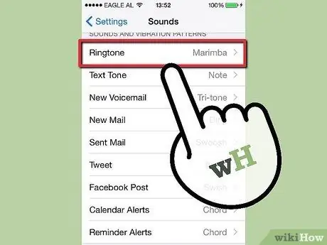 Tukar Nada Dering Lalai pada iPhone Langkah 3