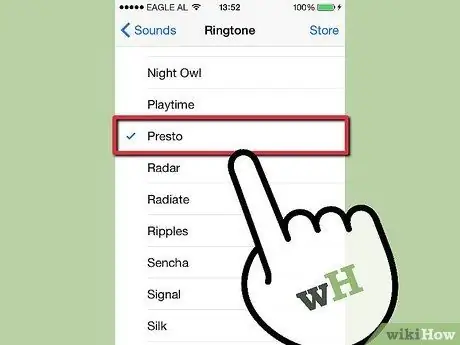 Tukar Nada Dering Lalai pada iPhone Langkah 4