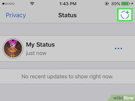 Wysig u status op WhatsApp Stap 18