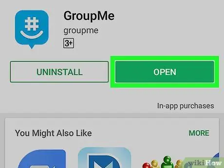 Installer Groupme på Android Trinn 9