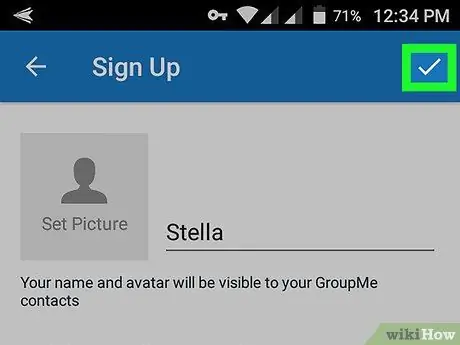 Krok 15, nainštalujte aplikáciu Groupme do systému Android