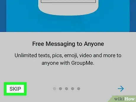 Zainstaluj Groupme na Androidzie Krok 21