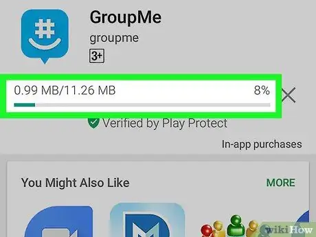 Nainštalujte aplikáciu Groupme do systému Android, krok 7