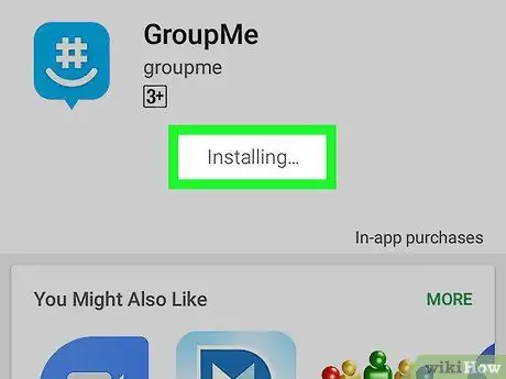 Zainstaluj Groupme na Androidzie Krok 8