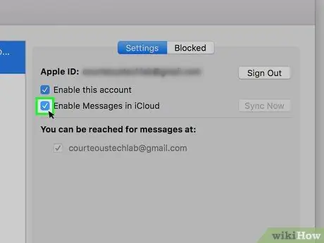 iCloud Adım 11'de iMessage'a erişin