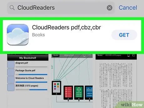 Abra un archivo CBR en iPhone o iPad Paso 4