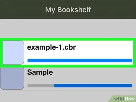 Otvorte súbor CBR v zariadení iPhone alebo iPad, krok 8