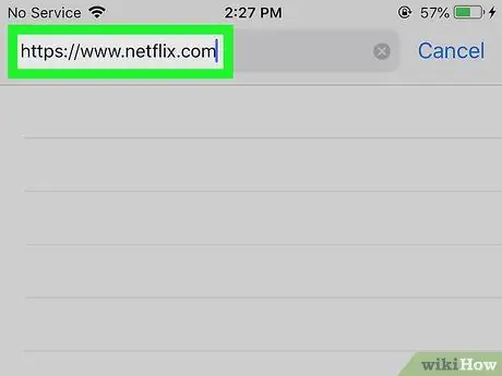 Suprimiu l'historial a Netflix a l'iPhone o l'iPad Pas 1