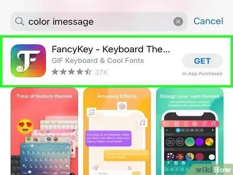 Cambiar el color de iMessage Paso 4