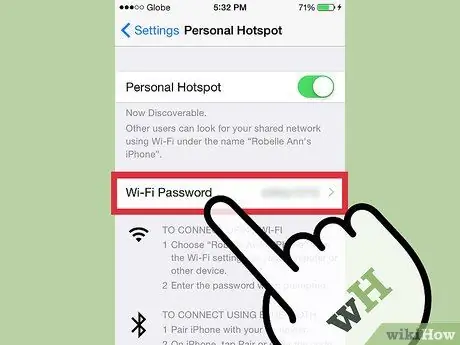 Kongsi Sambungan Internet iPhone Anda Dengan PC Anda Langkah 2