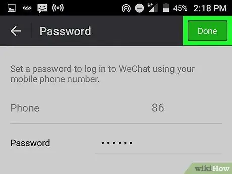 Hyni në WeChat në Android Hapi 15