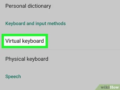 Promijenite tastaturu na Androidu Korak 3