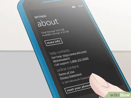 HTC Telefon Adım 10'u Sıfırlayın