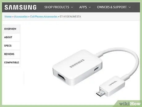 USB սարքով միացրեք Galaxy սարքը հեռուստացույցին: Քայլ 2