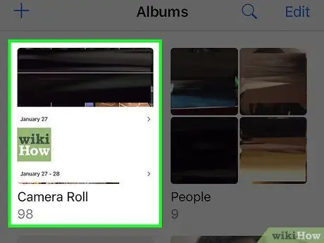 Ajouter une photo à un album sur un iPhone Étape 3