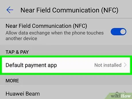 Użyj NFC na Androidzie Krok 12