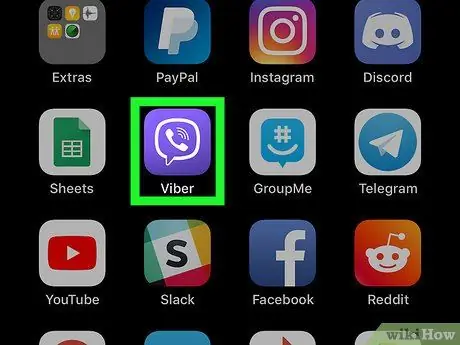 Bloquer quelqu'un sur Viber sur iPhone ou iPad Étape 1