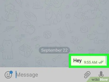 Tanggalin ang Mga Mensahe sa Telegram sa Android Hakbang 3