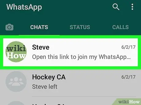 שמור סרטונים ב- WhatsApp ב- Android שלב 4