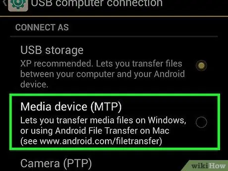 Transferimi i skedarëve nga Android në Windows Hapi 5