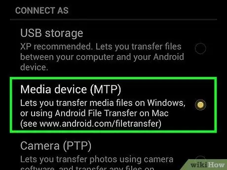 Transferimi i skedarëve nga Android në Windows Hapi 6