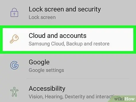 Greifen Sie auf Samsung Cloud auf Samsung Galaxy zu Schritt 2