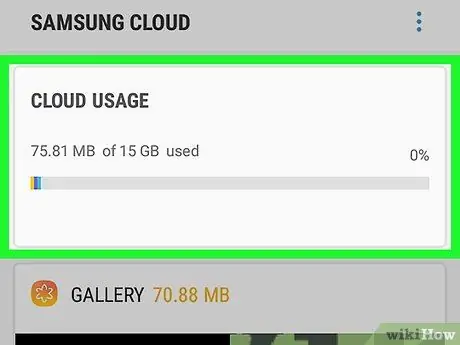 Få tillgång till Samsung Cloud på Samsung Galaxy Steg 4