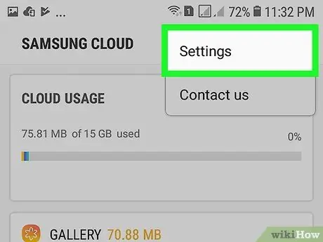 Accesați Samsung Cloud pe Samsung Galaxy Pasul 5