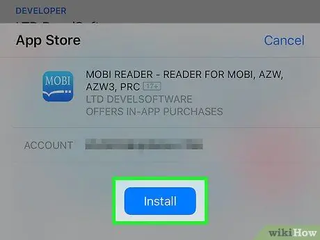 Отворете Mobi файлове на iPhone или iPad Стъпка 11