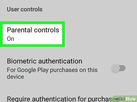 Disable Parental Controls on Android Step 4