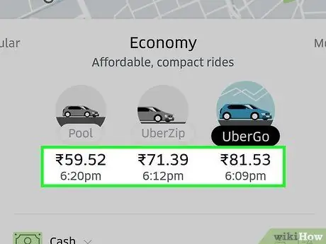 Uber 24 -qadamda joylashuvingizni baham ko'ring