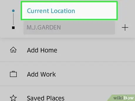 Jagage oma asukohta Uberis 4. samm