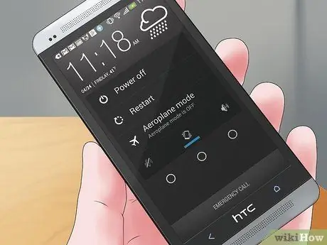 Zresetuj smartfon HTC po zablokowaniu Krok 5