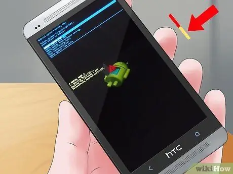 Resetujte smartfón HTC, keď je uzamknutý, krok 7