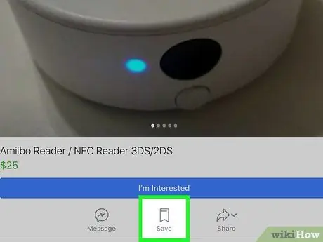 Použijte Facebook Marketplace na iPhonu nebo iPadu Krok 9