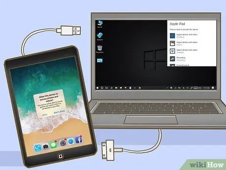 Lidhni një Tablet me një kompjuter Hapi 22