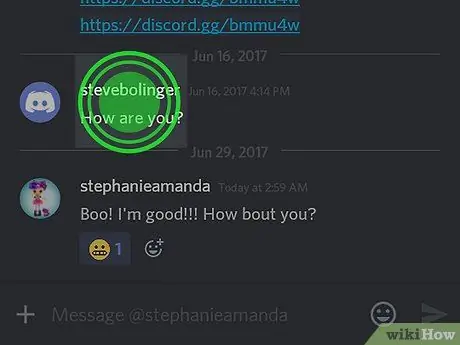 Hapus Pesan Langsung di Discord di Android Langkah 5