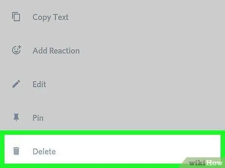 Android- ում Discord- ում ջնջեք ուղղակի հաղորդագրություն Քայլ 6