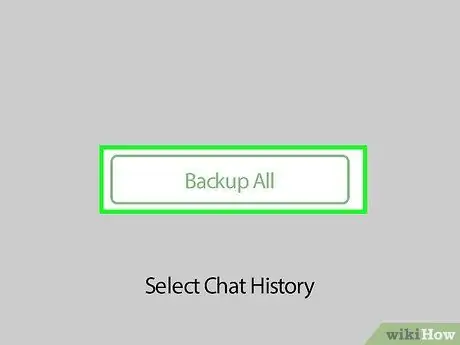 Maak een back-up van uw Wechat-chatgeschiedenis op iPhone of iPad Stap 16