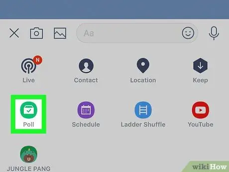 iPhone veya iPad'deki Line Uygulamasında Anket Yapın Adım 5