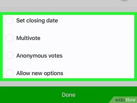 Haga una aplicación Polls on the Line en iPhone o iPad Paso 9