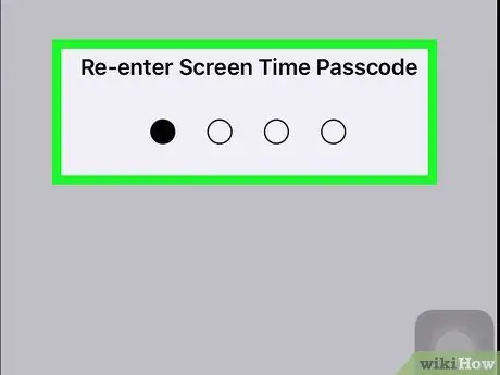 Baguhin ang Mga Setting ng Password ng Paghihigpit sa isang iPhone Hakbang 7